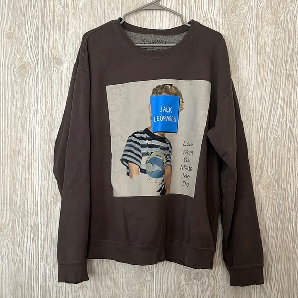 Jack Leopards & The Dolphin Club® Collection Crewneck Sweatshirt Taylor Swift - Picture 3 of 7